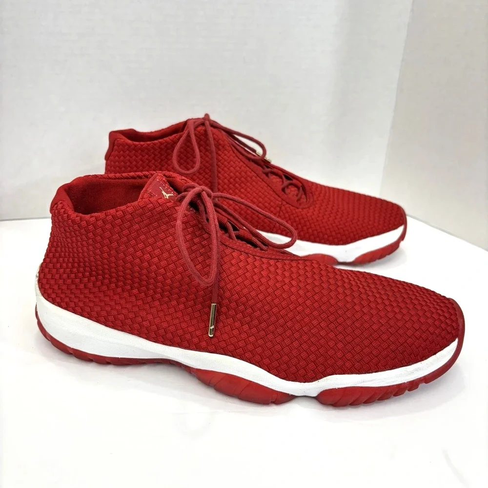 Air Jordan Future Gym Red Sneakers Mens 12 Shoes (656503-601) Basketball Knit